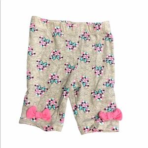 MINNIE MOUSE SHORTS WITH POM POM 2T